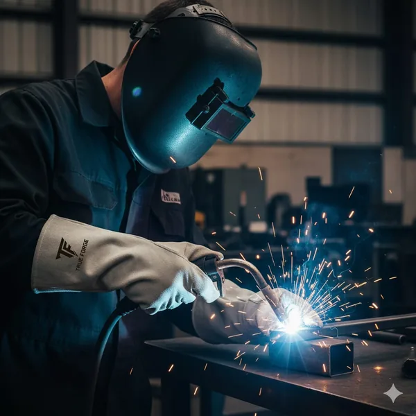 Gauntlet Stick Welding Glove (TF123) thumbnail 5