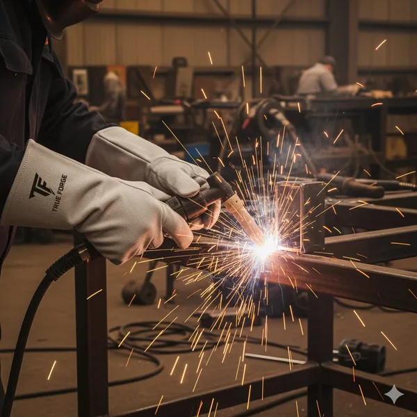 Gauntlet Stick Welding Glove (TF123) thumbnail 6