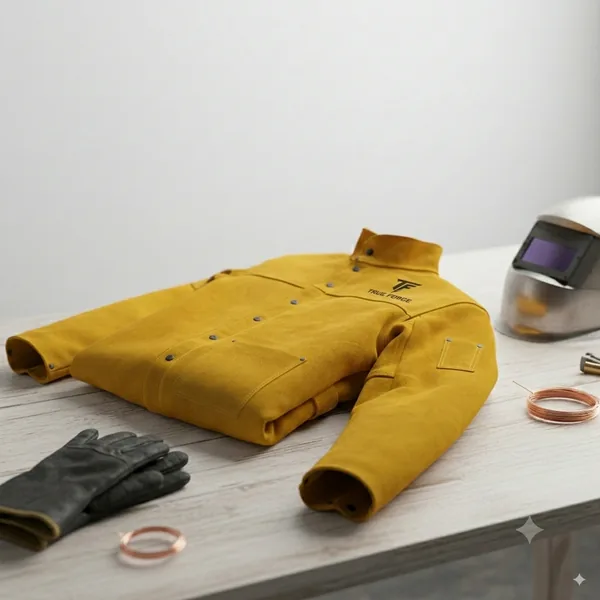 Leather Welding Jacket (TF501) thumbnail 6