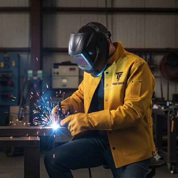 Leather Welding Jacket (TF501) thumbnail 9